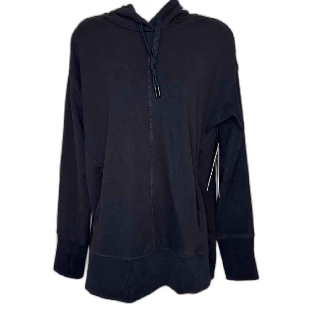 Stylish RBX Active Black Pullover Hoodie with Thumb Holes- NWT